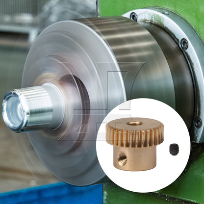 BQLZR  Ratio 0.5 Modulus 30 T Turbine Gear Wheel & 3MM Hole Dia Shaft