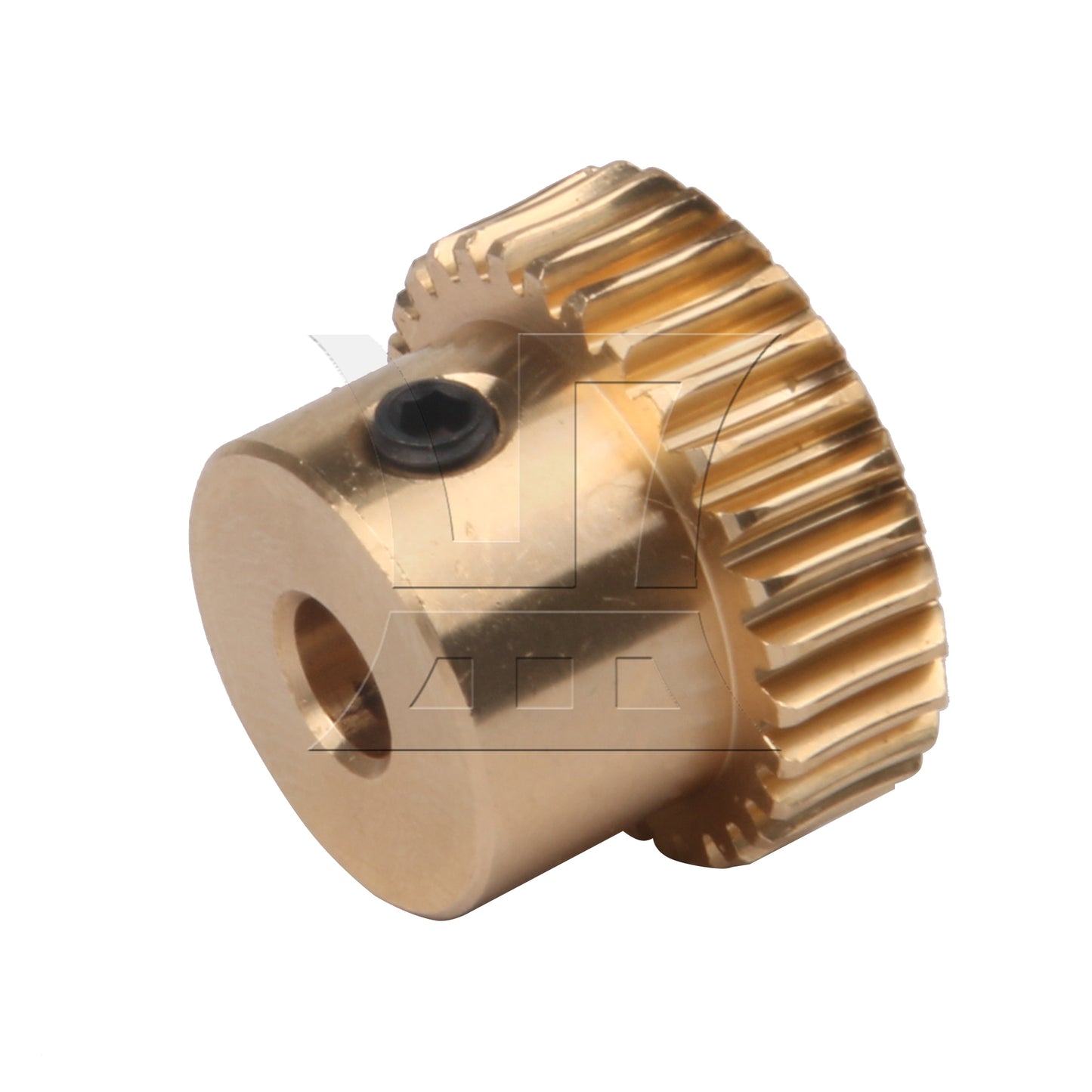 BQLZR  Ratio 0.5 Modulus 30 T Turbine Gear Wheel & 3MM Hole Dia Shaft