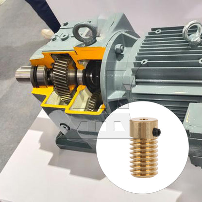 BQLZR  Ratio 0.5 Modulus 30 T Turbine Gear Wheel & 3MM Hole Dia Shaft