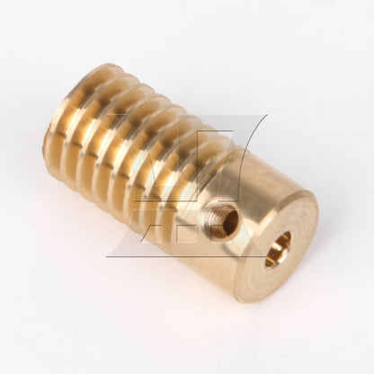 BQLZR 0.5 Modulus 0.3CM Hole Diameter Brass Turbine Gear Shaft & 60 T Turbine Gear Whe