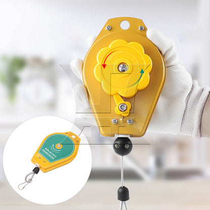 BQLZR Retractable Spring Balancer Hanging 3 to 5kg Suitable for Fixtures & Parts