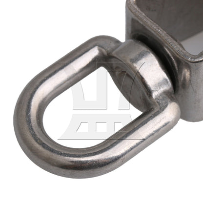 BQLZR 2Pieces M32 Stainless Steel Single Pulley Block Lifting Chain Traction Wheel