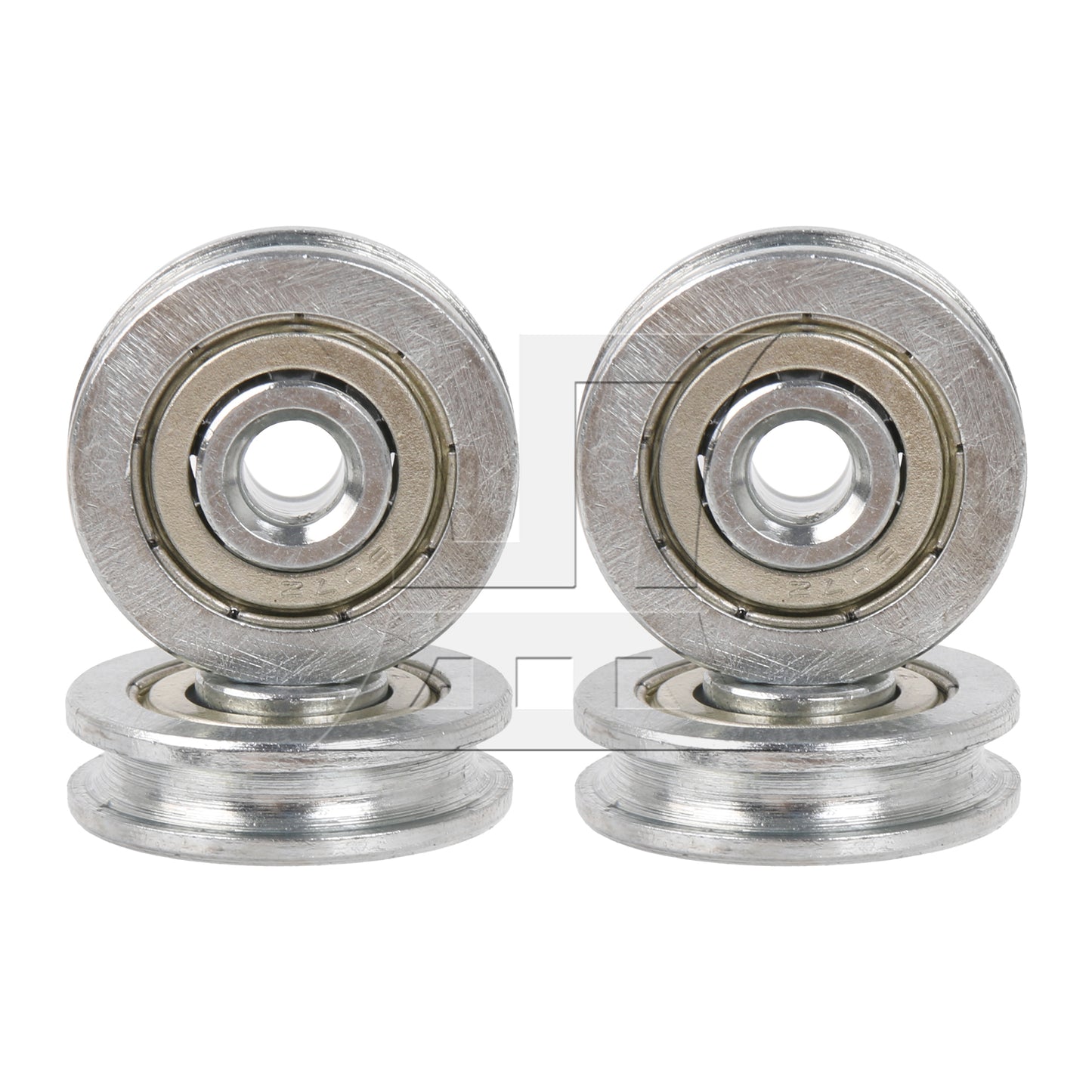 BQLZR  5x23x6.5mm Bearing Guide Rail Idler Passive Wheel Groove Pulley