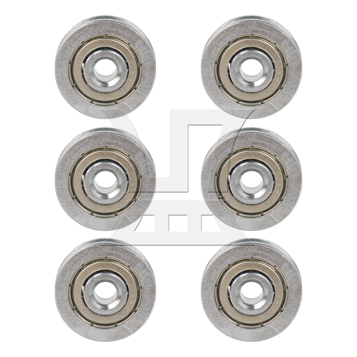 BQLZR  5x23x6.5mm Bearing Guide Rail Idler Passive Wheel Groove Pulley