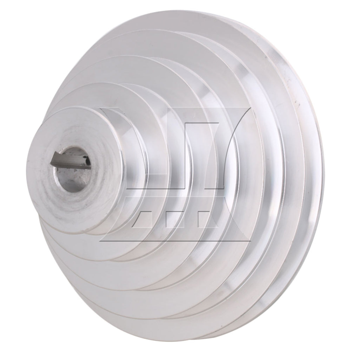 BQLZR 2x Aluminum A Type 5 Step Pulley Belt Pagoda Pulley Timing Belt 54-150mm OD