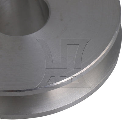 BQLZR 2Pieces Aluminum 4.1x1.2cm Groove Step Pulley for Milling Machine Silver