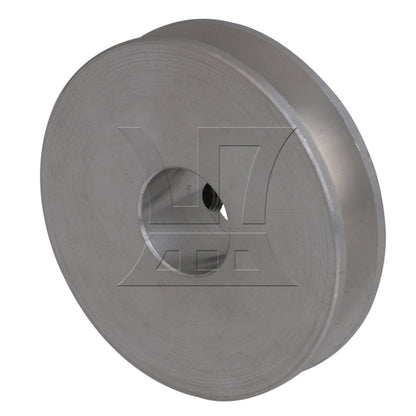 BQLZR 2Pieces Aluminum 4.1x1.2cm Groove Step Pulley for Milling Machine Silver