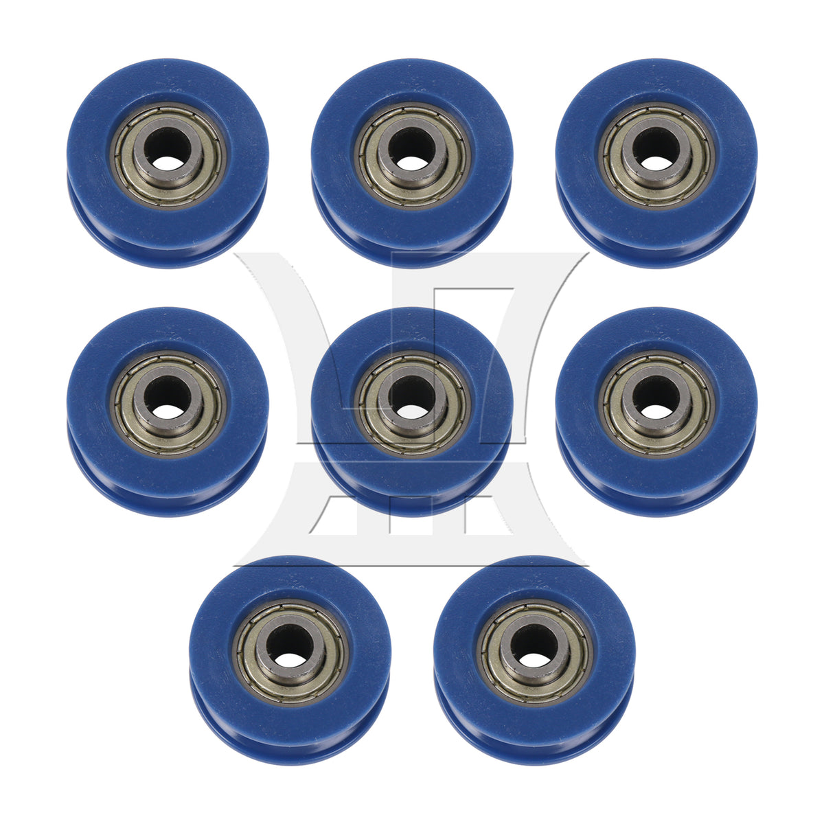 BQLZR 3mm Deep 625ZZ Guide Pulley Bearing Wheel 25.5x5x8.8mm