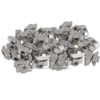 BQLZR Drop In T-Nut M6 Thread for 40 Series European Aluminum Slot