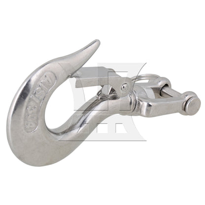 BQLZR 2Pieces Load 350KG American Type Swivel Hoisting Hook 304 Stainless Steel