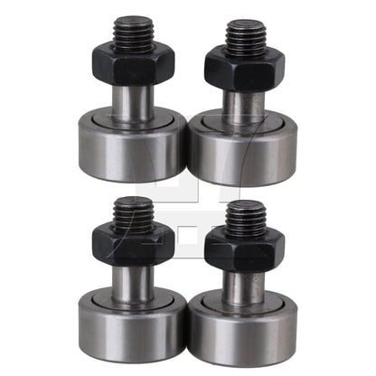 BQLZR  26mm Dia KR26 Cam Follower Bearing M10 Male Thread Type Bearings