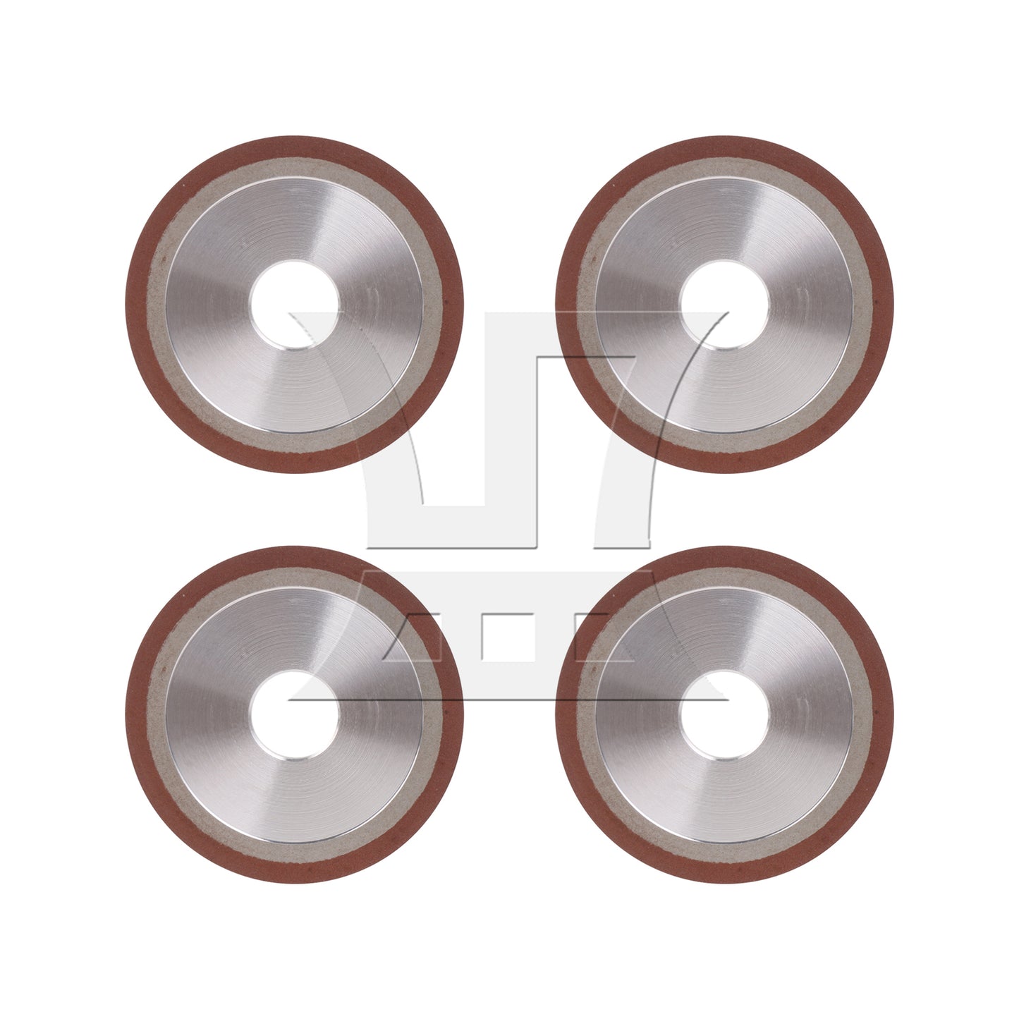 BQLZR  PDX Single Bevel Grinding Industrial Wheel 180# 125x10x32mm S1