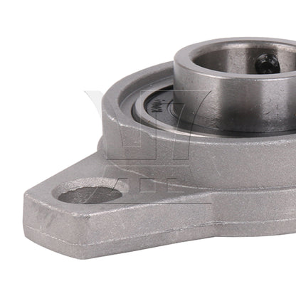 BQLZR  KFL004 Zinc Alloy Flange Block Bearing Inner Dia 20mm Industrial Tool