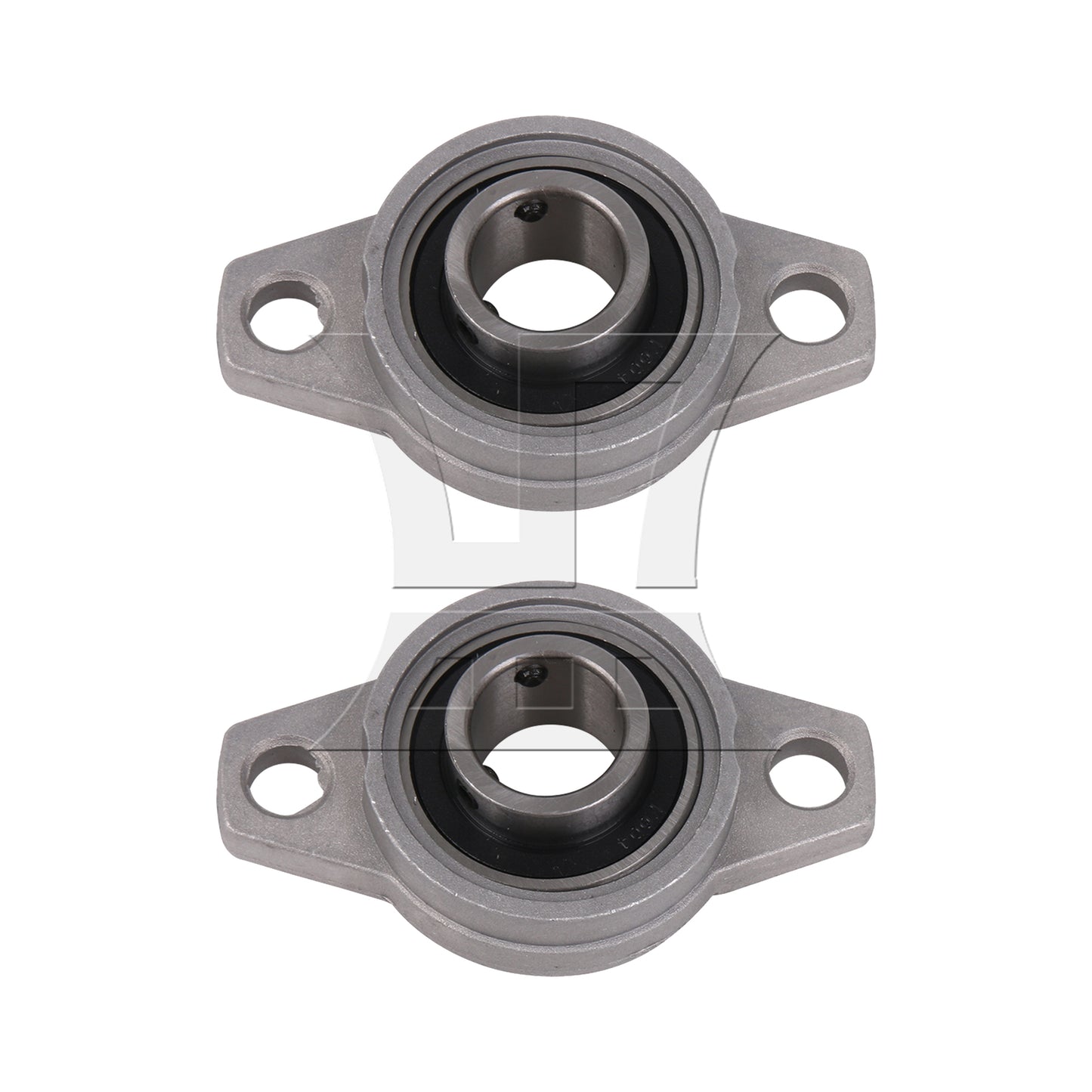 BQLZR  KFL004 Zinc Alloy Flange Block Bearing Inner Dia 20mm Industrial Tool