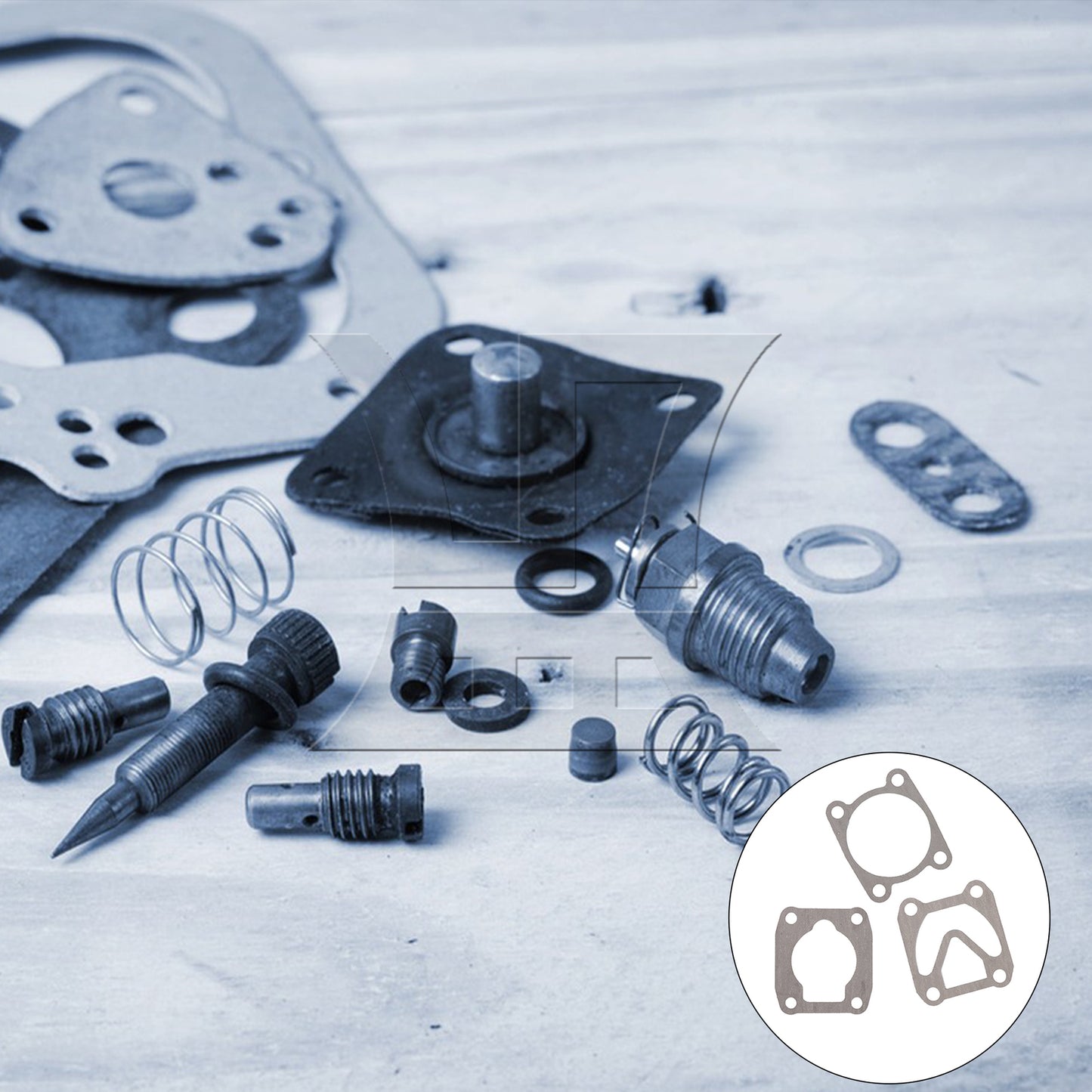 BQLZR Gray Air Compressor Cylinder Head Base Valve Plate Sealing Gasket Pad