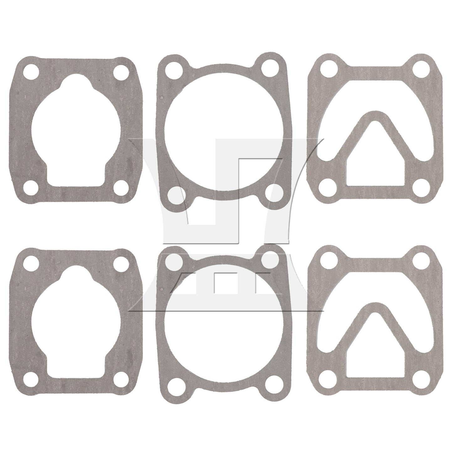 BQLZR Gray Air Compressor Cylinder Head Base Valve Plate Sealing Gasket Pad
