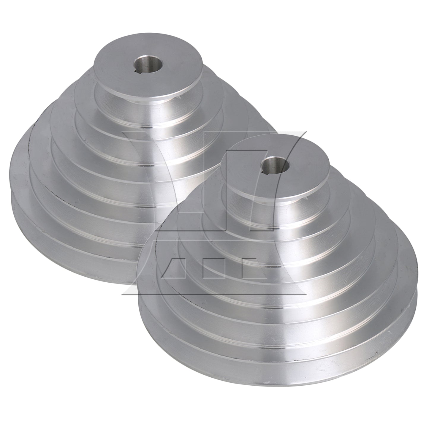 BQLZR 14mm Bore 5 Step A Type V-Belt Pagoda Pulley Belt Outter Dia 54-150mm