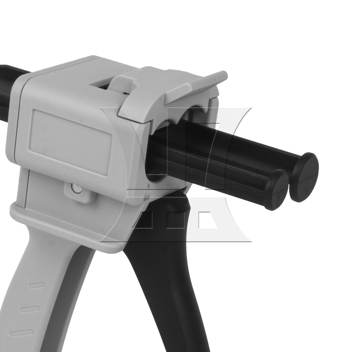 BQLZR 2 Pieces Plastic Dispenser 1:1/1:2 Ratio Impression AB Mixing Dispensing 50ml