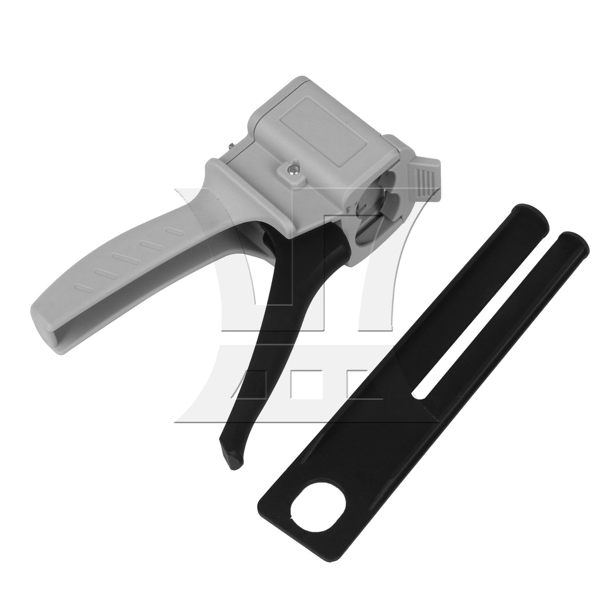 BQLZR 2 Pieces Plastic Dispenser 1:1/1:2 Ratio Impression AB Mixing Dispensing 50ml