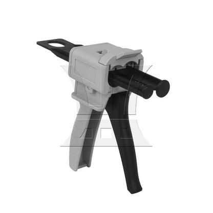 BQLZR 2 Pieces Plastic Dispenser 1:1/1:2 Ratio Impression AB Mixing Dispensing 50ml