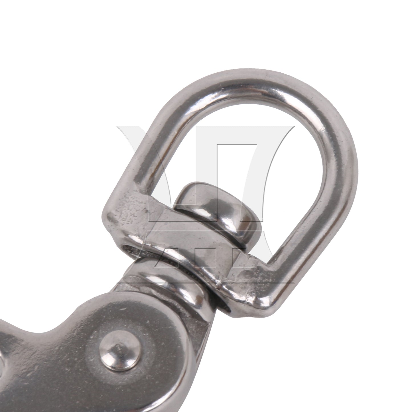 BQLZR  Silver Swivel Lobster Clasp Chain Snap Hook 304 Stainless Steel
