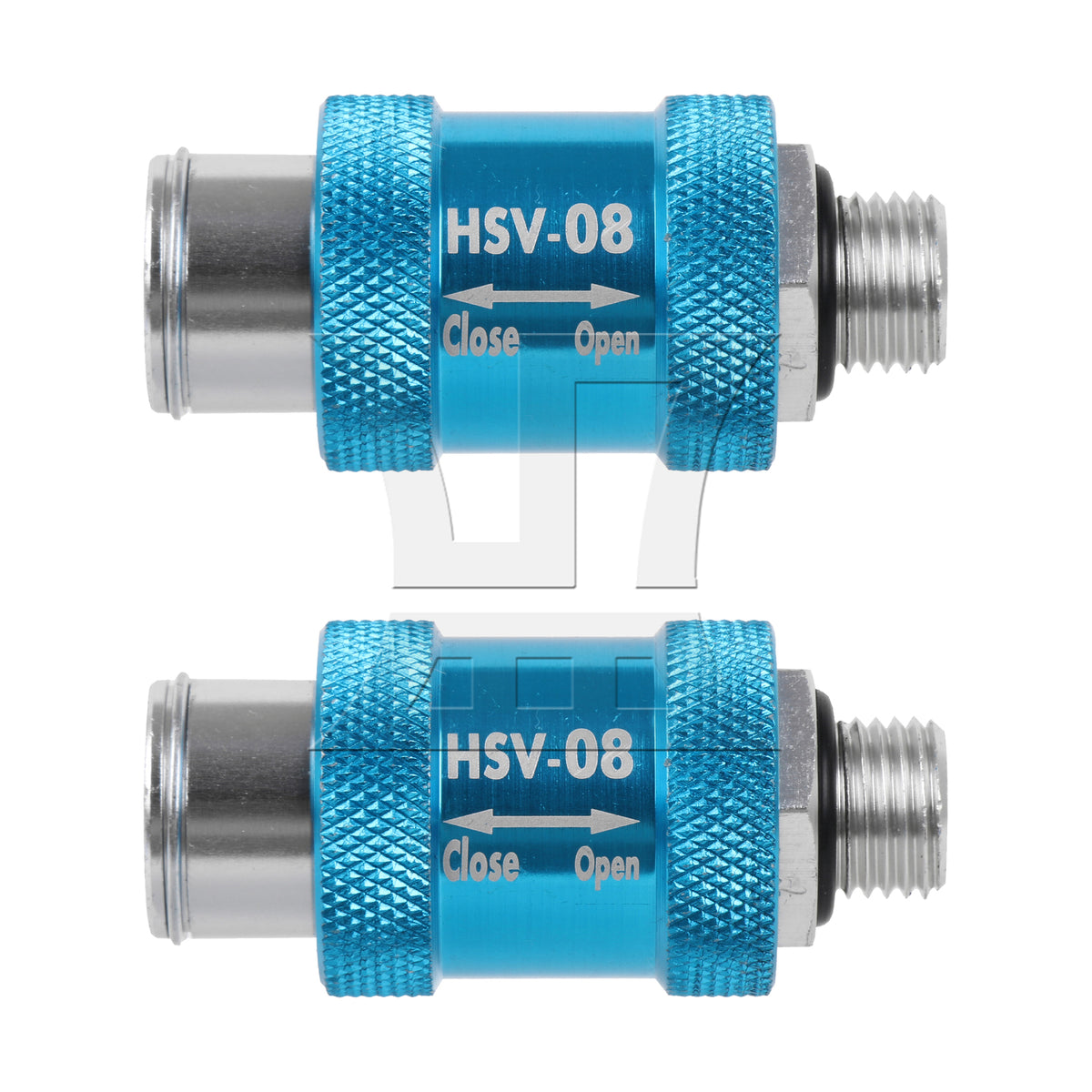 BQLZR Aluminum 1/4"Interface Pneumatic Flow Control Manual Hand Slide Valve