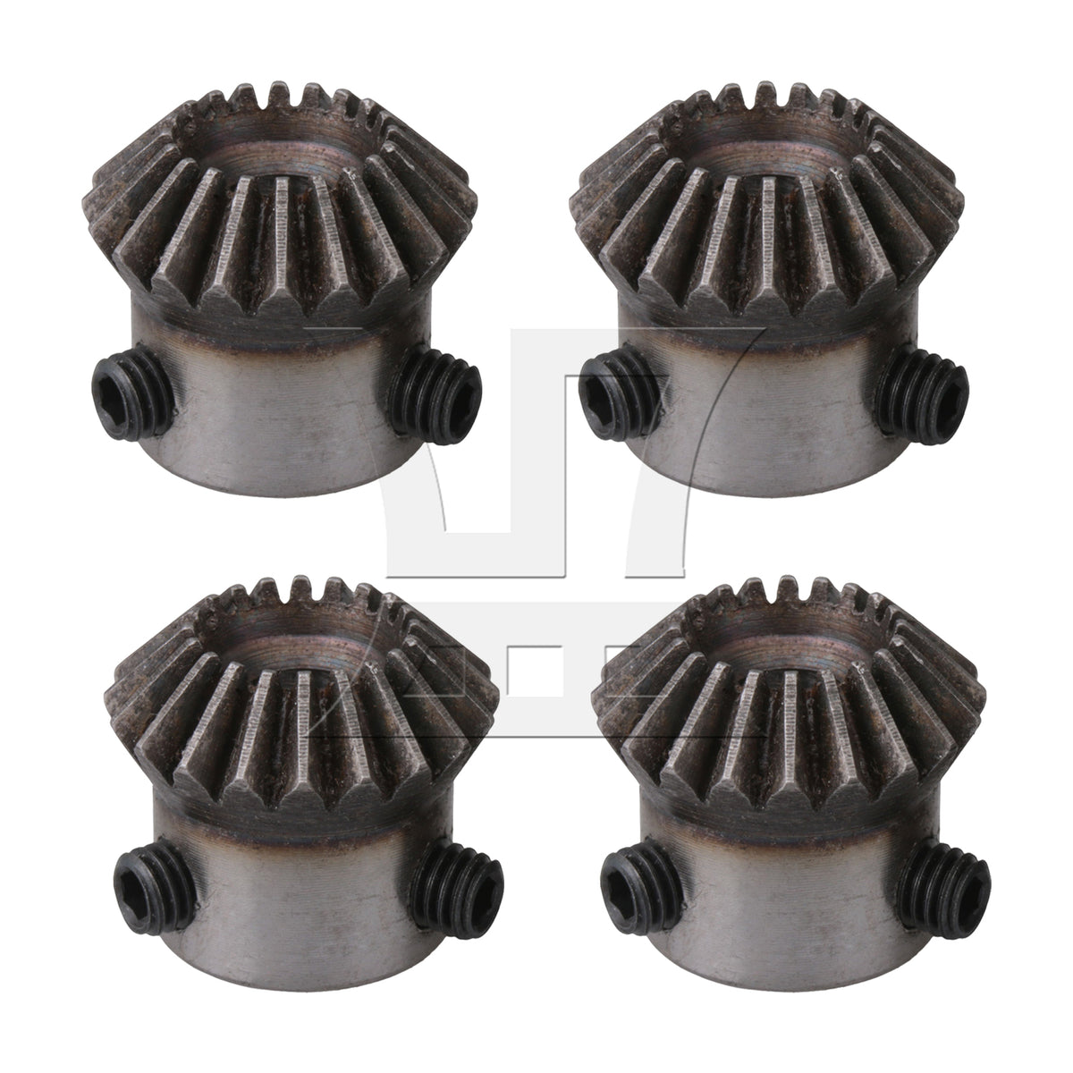 BQLZR  Module 1 Silver 6mm Dia Hole 20T 45 Steel Tapered Bevel Gear Wheel