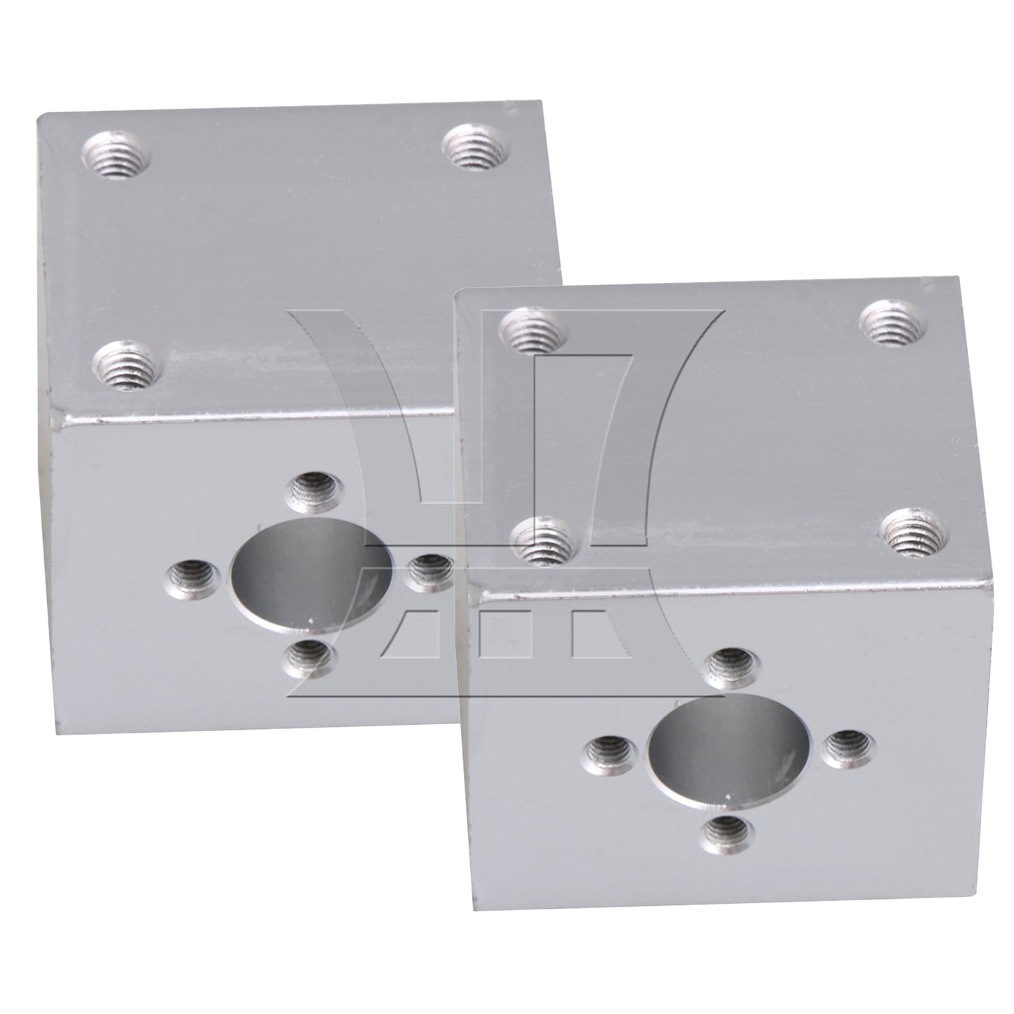 BQLZR CNC Lathe Linear Motion Parts T8 Ballscrew Nut Bracket Holder Dia 10mm