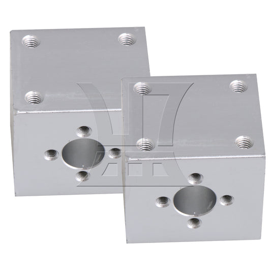 BQLZR CNC Lathe Linear Motion Parts T8 Ballscrew Nut Bracket Holder Dia 10mm
