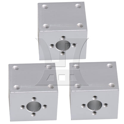 BQLZR CNC Lathe Linear Motion Parts T8 Ballscrew Nut Bracket Holder Dia 10mm