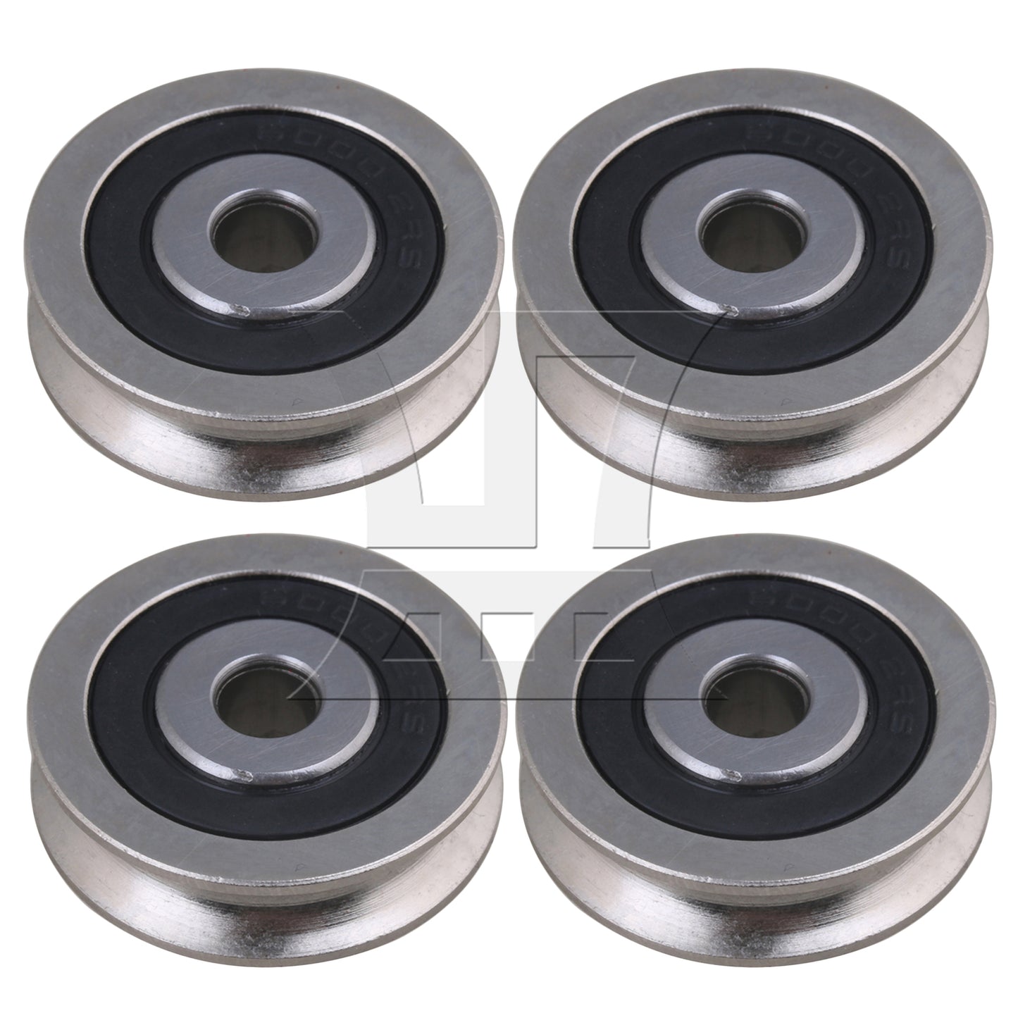 BQLZR Steel Bearings Pulley Wheel U Slot 6mm ID x 30mm OD x 8mm T 782 LBS