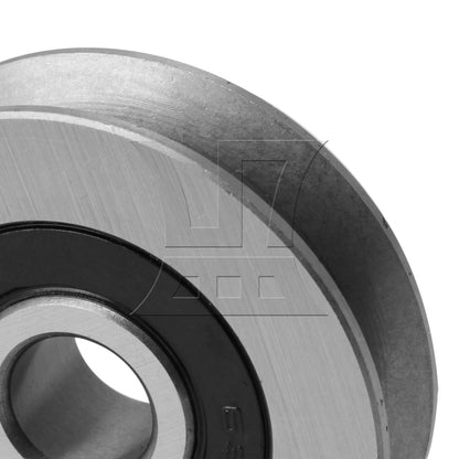 BQLZR 50x13mm U-Shape Groove Bearing Steel Cable Pulley Load-Bearing 512KG