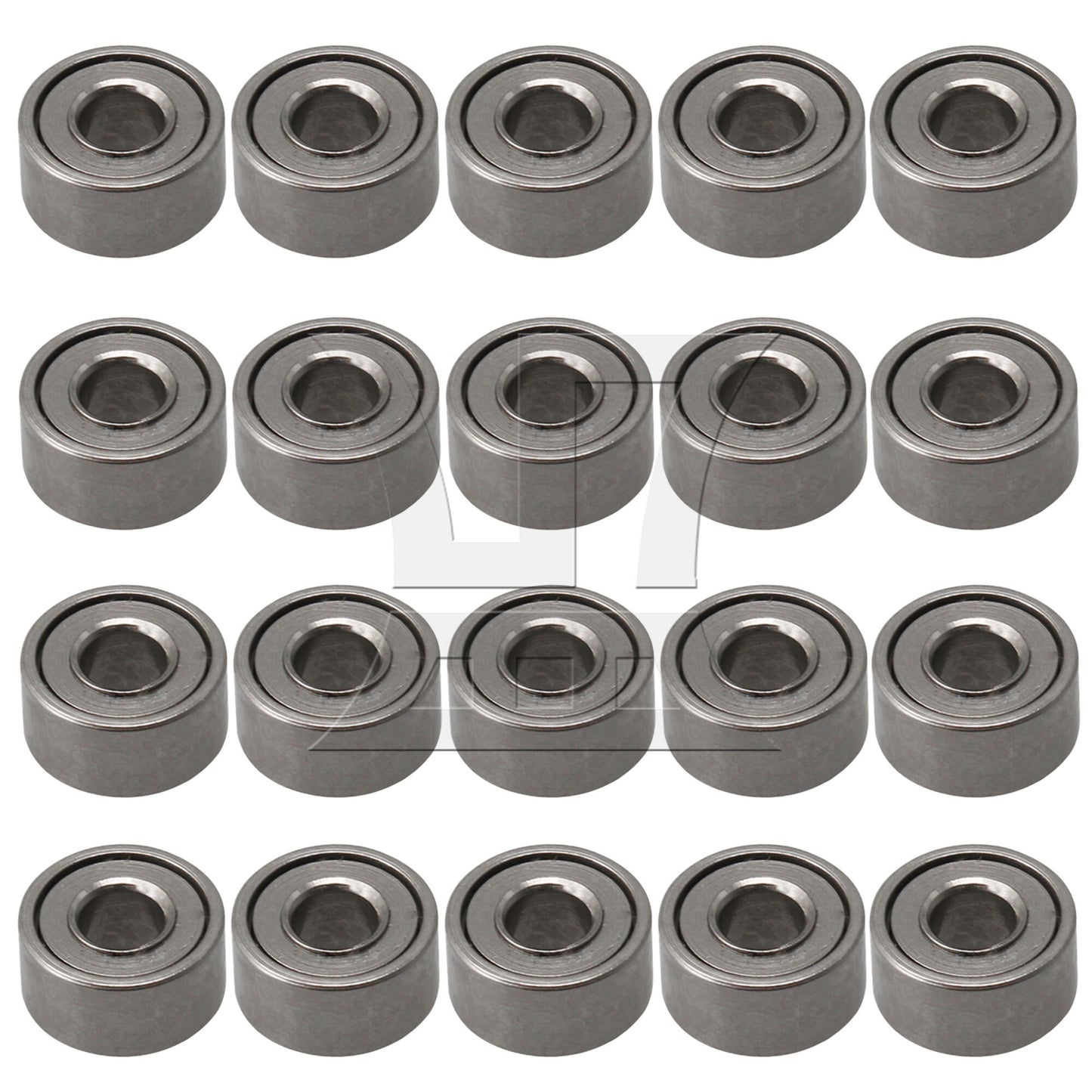 BQLZR  Bearing Steel Metal Miniature Micro Ball Bearing MR52ZZ Pack of 10