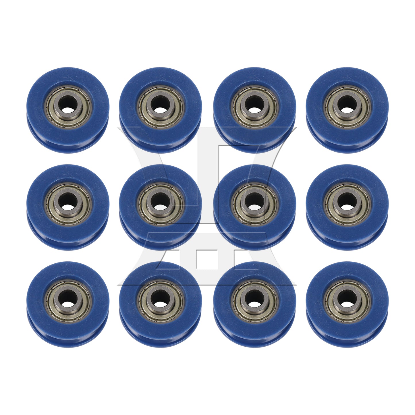 BQLZR 3mm Deep 625ZZ Guide Pulley Bearing Wheel 25.5x5x8.8mm