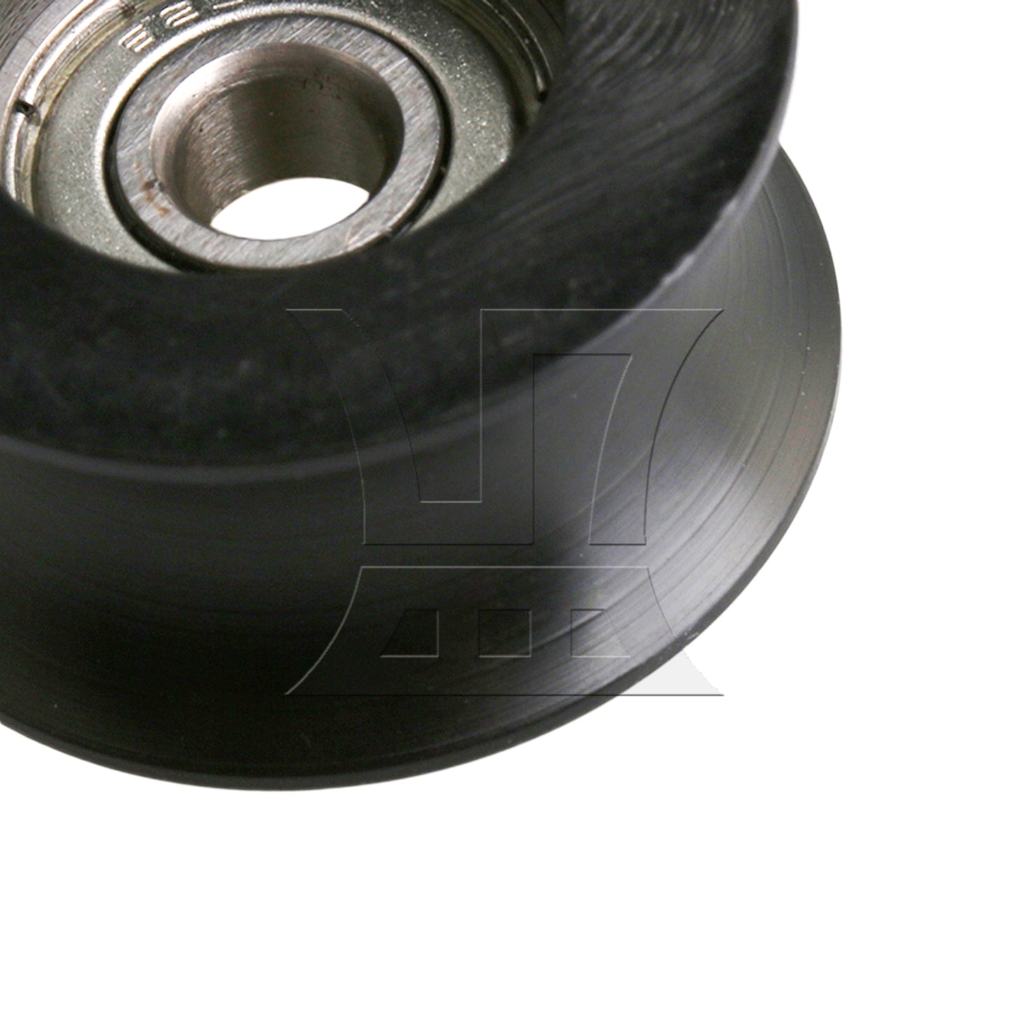 BQLZR Black U Type Groove Bearing Pulley Wheel Pulley 5x25x13mm for Window