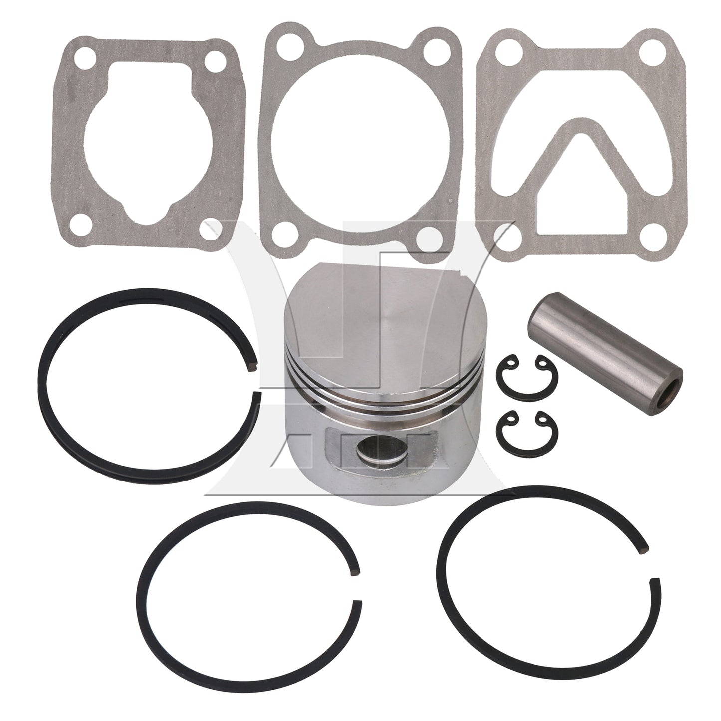 BQLZR Gray Air Compressor Cylinder Head Base Valve Plate Sealing Gasket Pad
