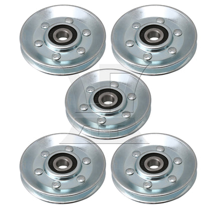 BQLZR Iron Bearing Steel Cable Wheel w/ 100 Feet Wire Rope Cable Railing Tool Set