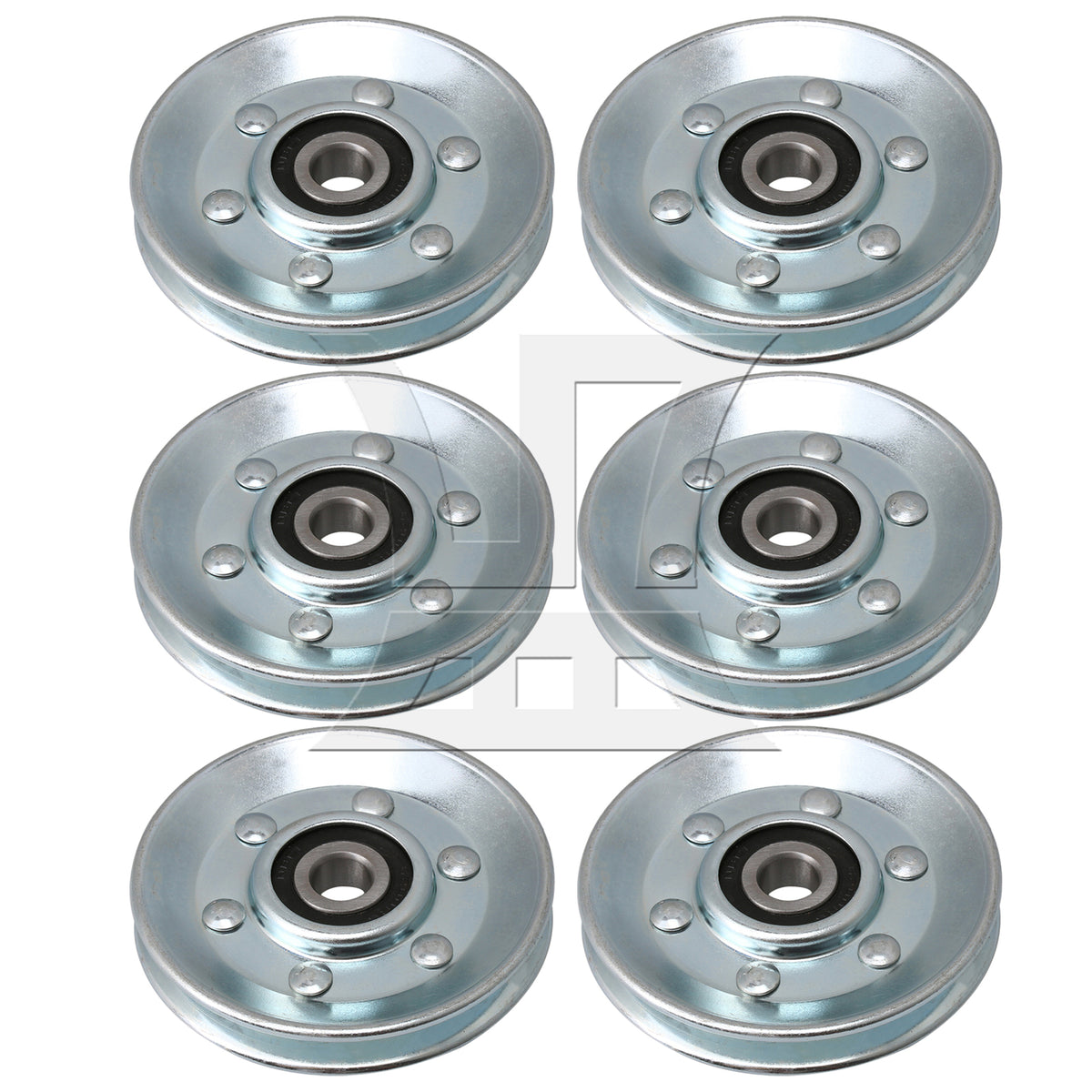 BQLZR Iron Bearing Steel Cable Wheel w/ 100 Feet Wire Rope Cable Railing Tool Set