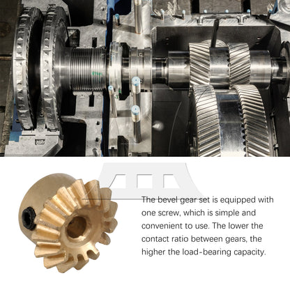 BQLZR  0.8 Module 15 T Bevel Gear for Automotive Application 3 mm Inner Hole