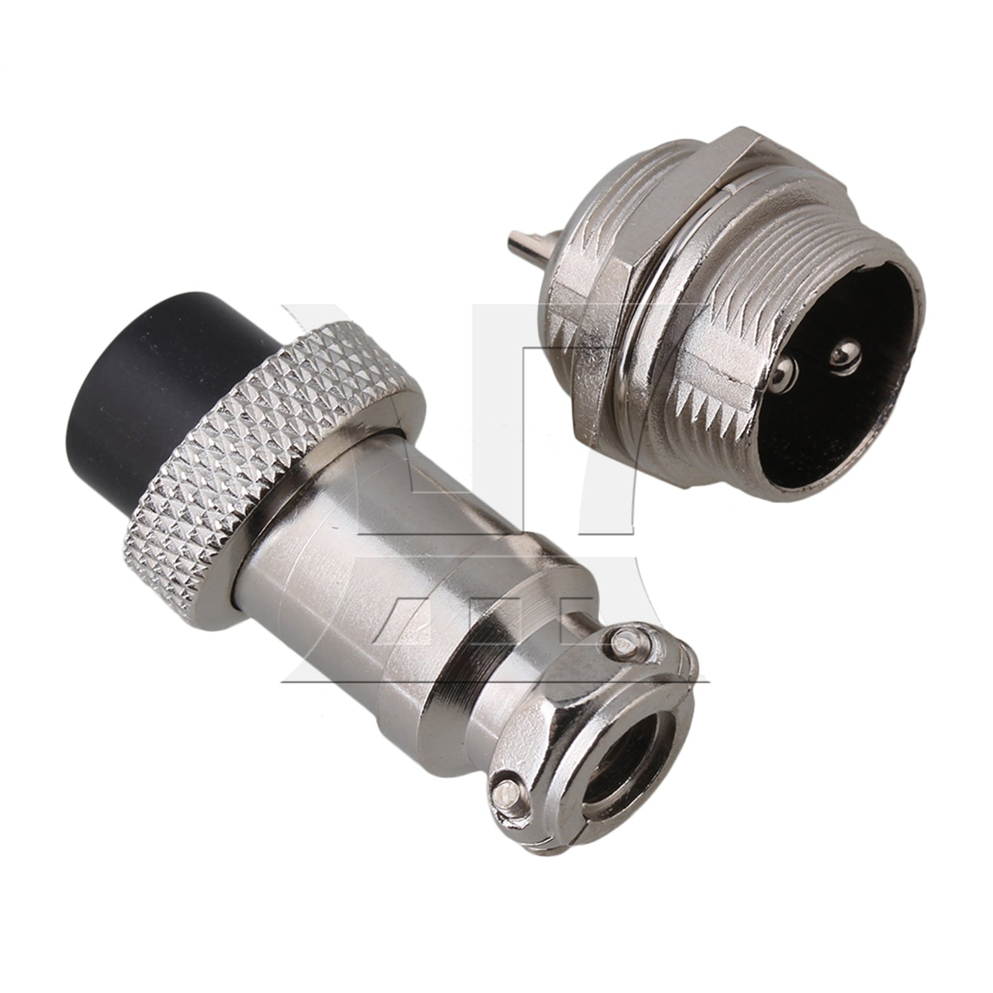 BQLZR 20Pieces Male Female Aviation Connector Plug Kit 2 Pin Replacement for GX16