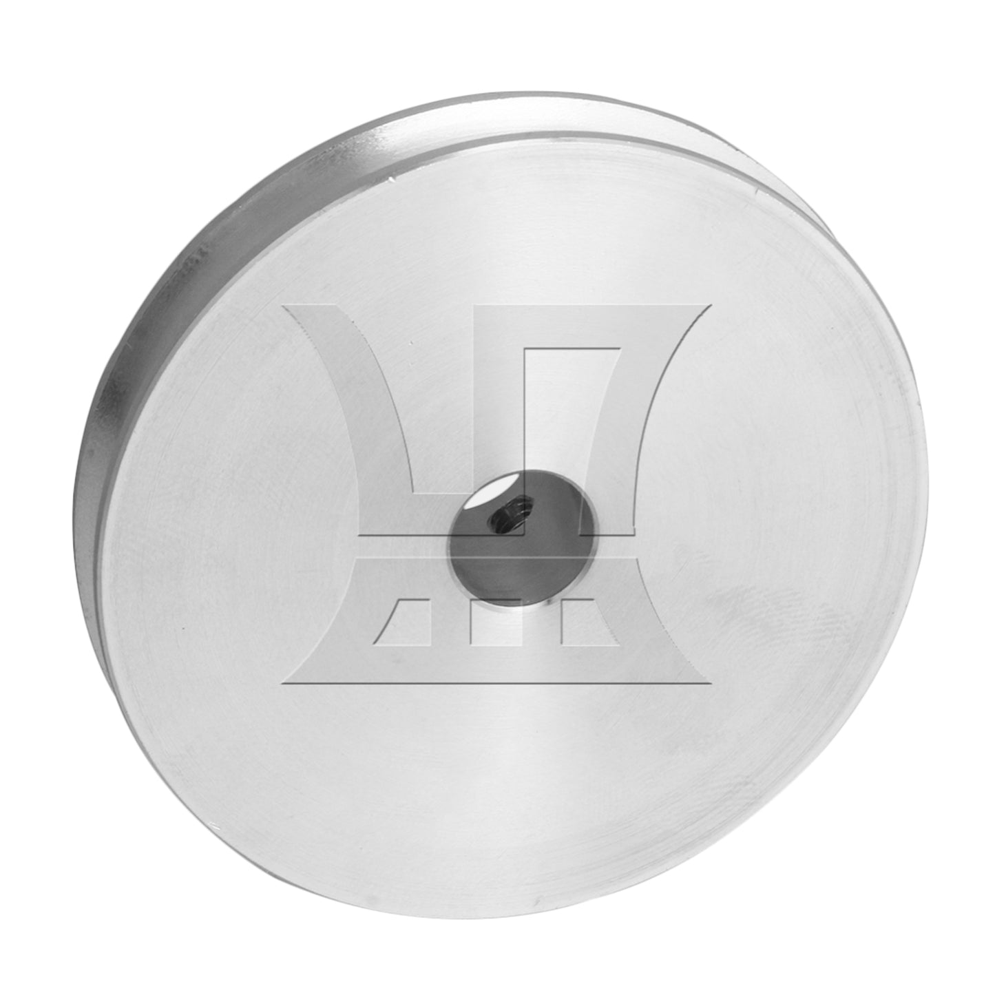 BQLZR 2Pieces Single Groove Pulley 58mm Diameter 10mm Fixed Bore for Motor Shafts