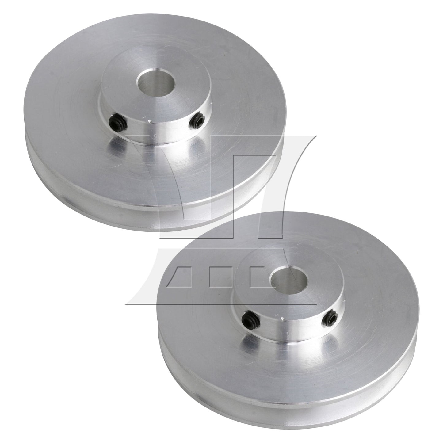 BQLZR  Single Groove Pulley 8mm Fixed Bore for Motor Shaft 3-5mm V Shape Belt