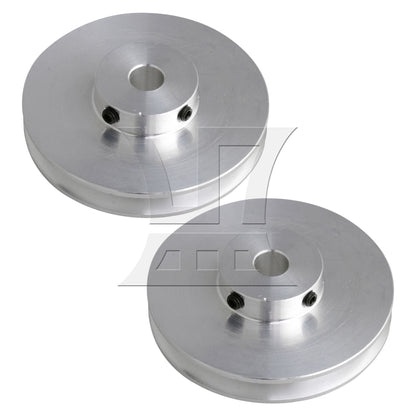 BQLZR  Single Groove Pulley 8mm Fixed Bore for Motor Shaft 3-5mm V Shape Belt