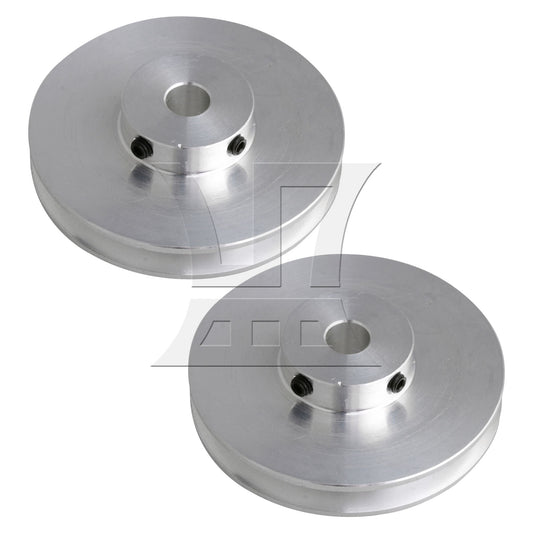 BQLZR  Single Groove Pulley 8mm Fixed Bore for Motor Shaft 3-5mm V Shape Belt