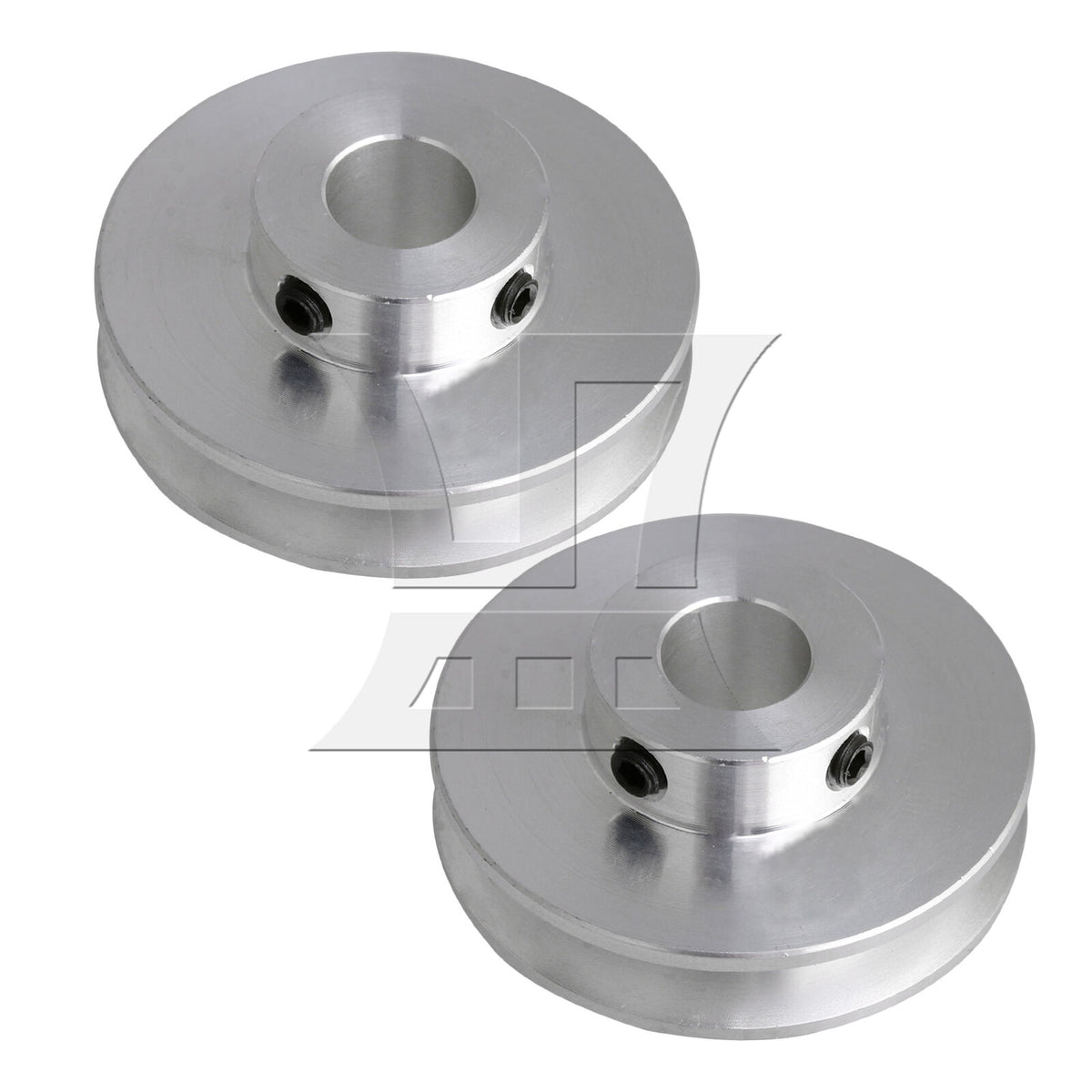 BQLZR Single Groove Shape Pulleys 10 mm Bore for Motor Shaft 3-5 mm Belt