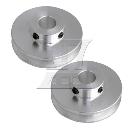 BQLZR Single Groove Shape Pulleys 10 mm Bore for Motor Shaft 3-5 mm Belt
