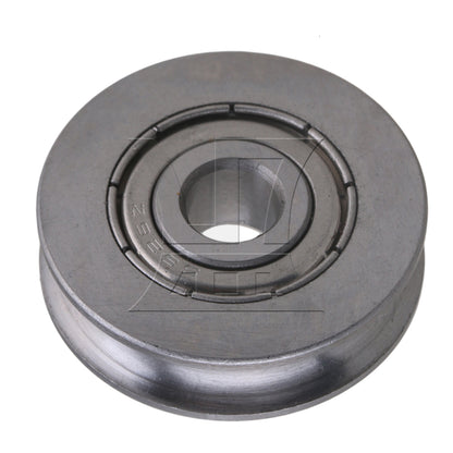 BQLZR U Type Groove Bearings Pulley 6mm Bore x 25mm OD x 7mm Width for Guide