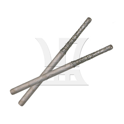 BQLZR 20Pieces 1.8mm Diamond Drill Bit 3/32" Shank for Porcelain Tile Ceramic Glass