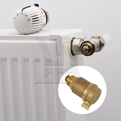 BQLZR Brass Automatic Valve 1/2" for Air Vent Boiler Water Supply System