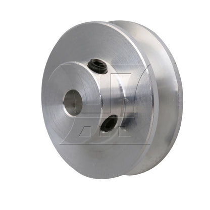 BQLZR Aluminum Single Groove Pulley 31mm 5mm with 3.28 feet Transmission Belt Kit